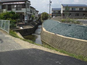 準用河川坂下川・坂下町