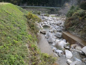 田代川の矢作川合流地点-1